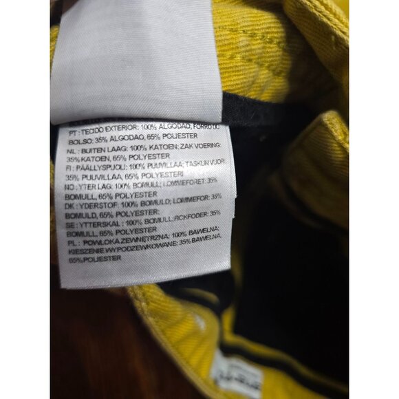 Carhartt Work in Progress Yellow Cut Off Shorts - Picture 10 of 15